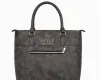 Style Beauty Hub Charcoal Grey Structured Tote Bag - Image 1